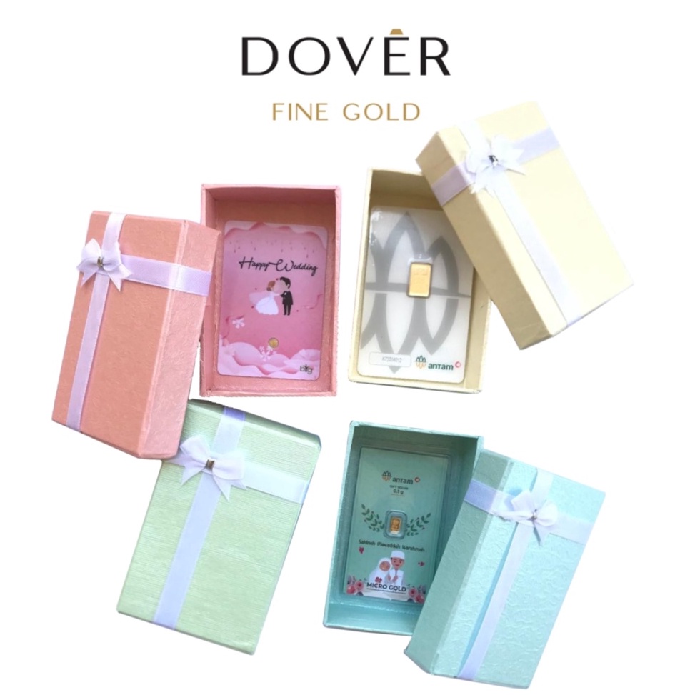 

[PRODUK BZ0WR36] Gift Box Kotak Penyimpan Logam Mulia Antam Kado 4990