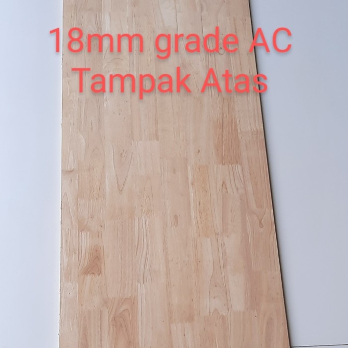 FJL BOARD RUBBERWOOD 18MM AC UK 60X244CM