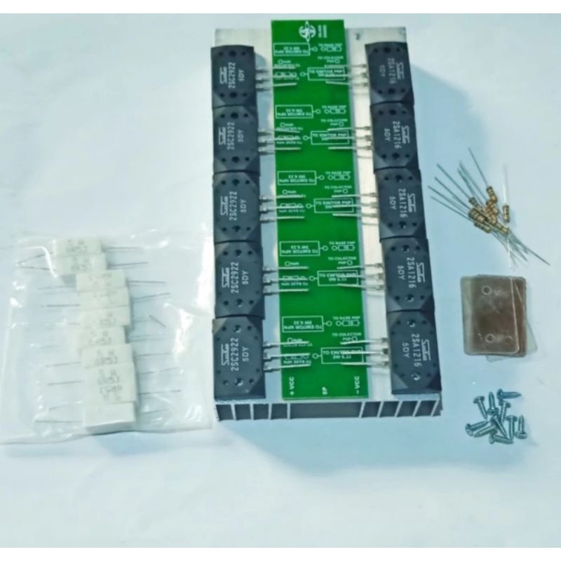 Paket Final Power Amplifier 5 Set SANKEN PCB Garis