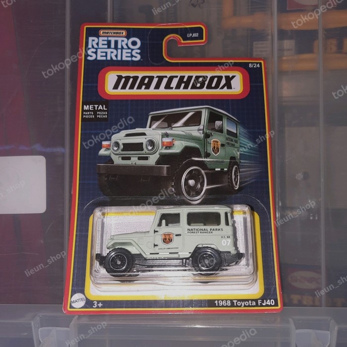 HOT SALE MATCHBOX 2022 RETRO SERIES 1968 TOYOTA FJ40 TERMURAH