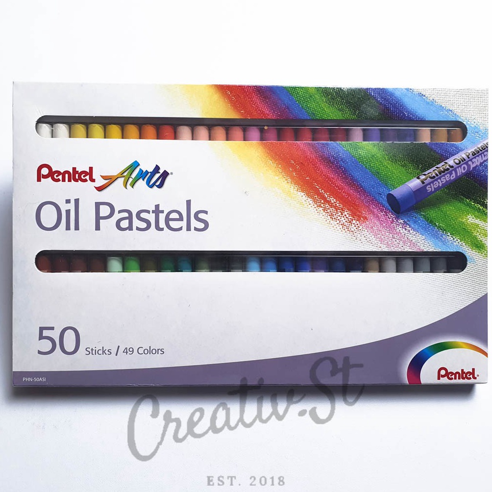 

Pasti Murah Pentel Oil Pastels 50 Warna Crayon 90
