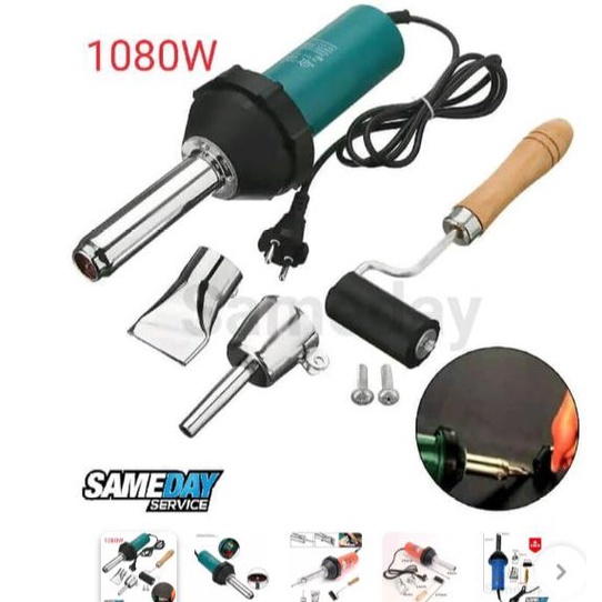 Dsh Torch 1080W Welding Gun Welder Las Plastik Terpal Geo Membran Hdpe