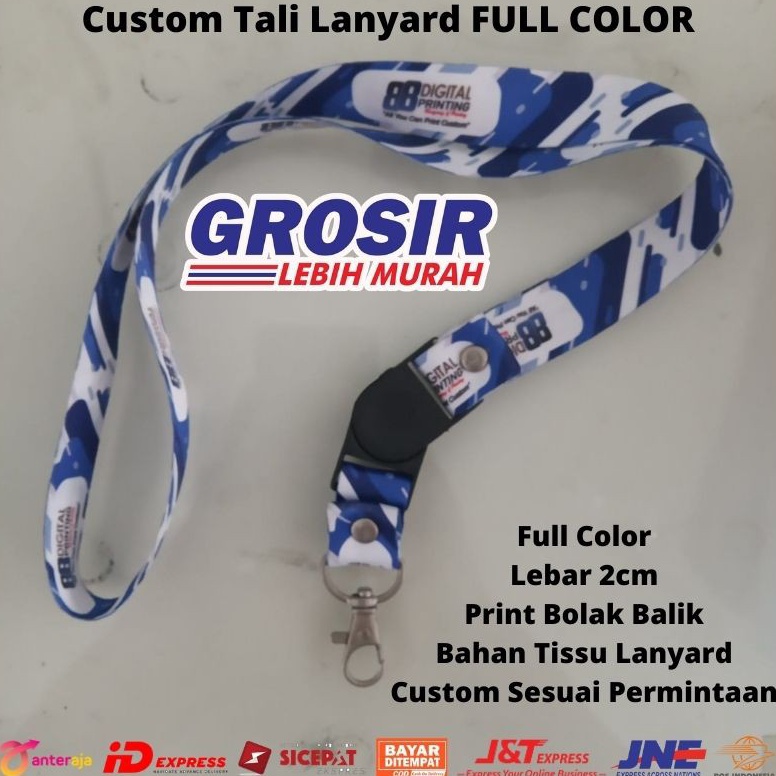 

[PROMO VIF5] Promo Cetak Tali Lanyard Custom / Custom Tali Lanyard ID CARD Diminati