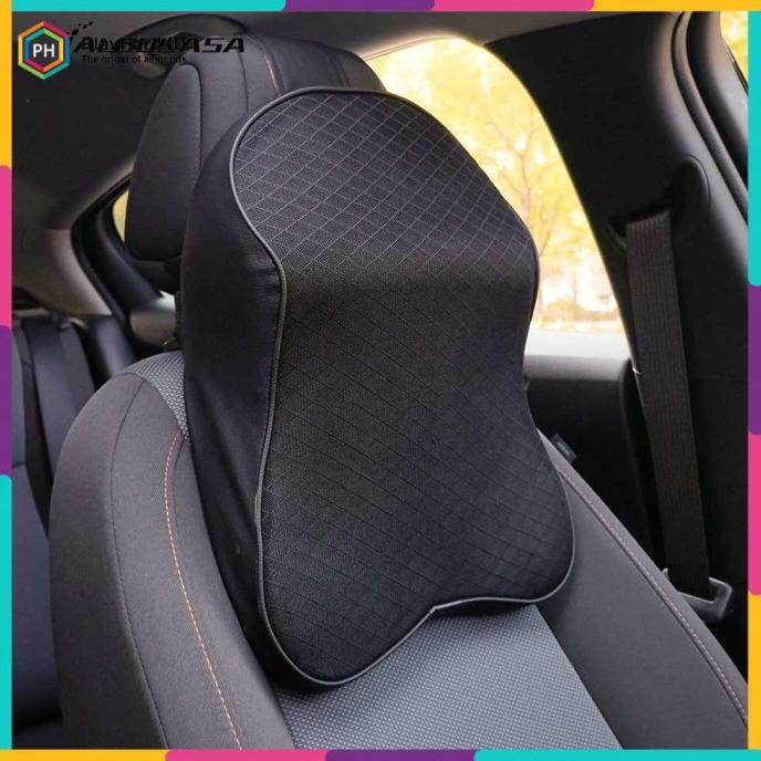 Bantal Leher Kursi Mobil Ergonomis Memory Foam