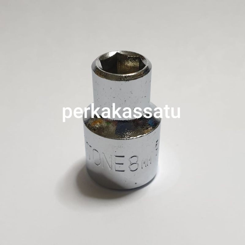 KUNCI MATA SOCK 3/8" X 8MM 6PT TONE JAPAN 8 MM SOCKET SOK SHOCK