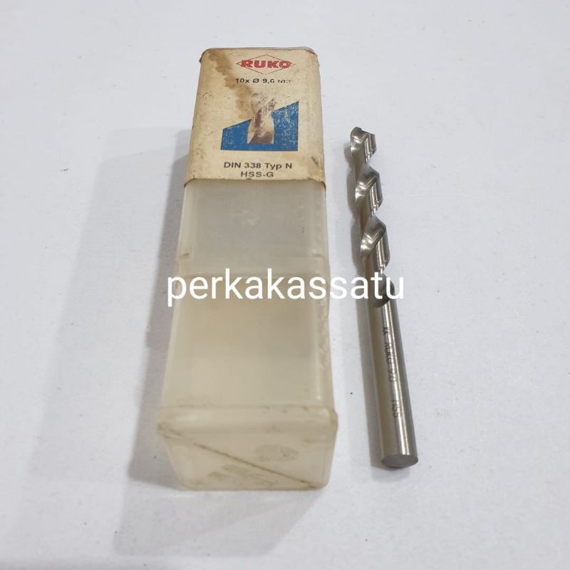 MATA BOR BESI RUKO 9.0MM 9,0MM 9MM HSS GROUND 338 9.0 9,0 9 MM