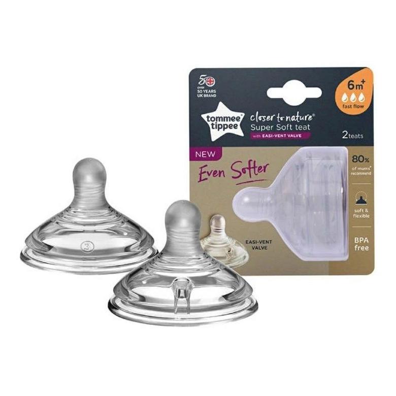 DIH027 Tommee Tippee Nipple  Closer to Nature / Dot tomee tippe 3m+ dan 6m+ / teat tommee tippee +++