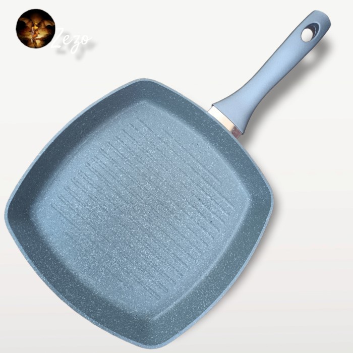Alat Memasak Grill Pan Pero Biogranit 26Cm Alat Panggang Anti Lengket