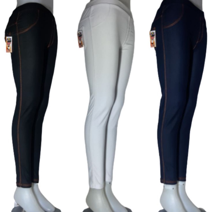Banyak Peminat LEGGING LEVIS DENIM TEBAL PUTIH /LEGGING LEVIS TERLARIS.