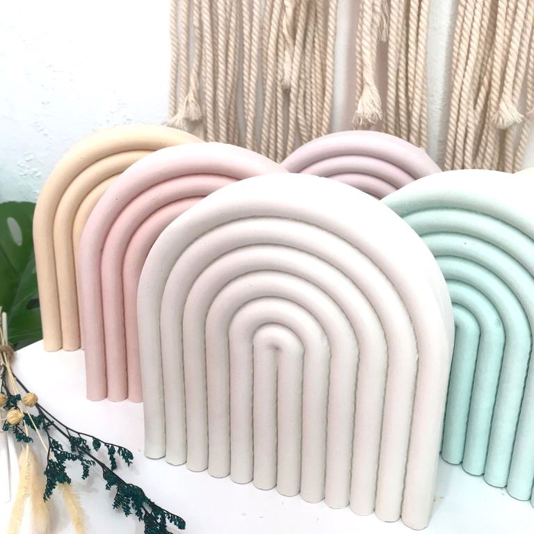 Memang Kereno5O9a [ PROMO TERMURAH ] COASTER ARCH MEDIUM AESTHETIC | PROPS FOTO | TATAKAN GELAS | TA