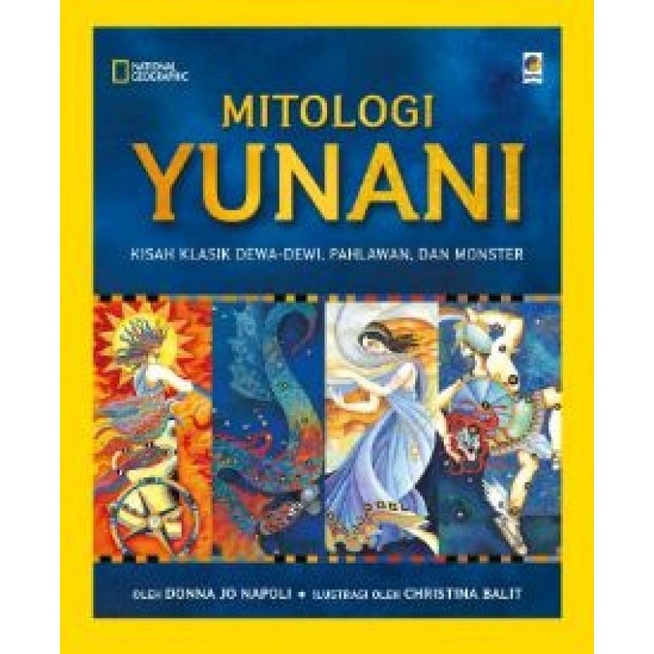 Terlaris Ense Buku National Geographic Mitologi Yunani Oleh Donna Jo Napoli