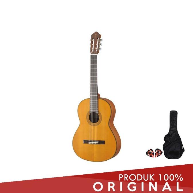 Yamaha Guitar Cg122 Mc /Cg-122 Mc /Cg122 Mc + Softcase Dan 2 Pick Original