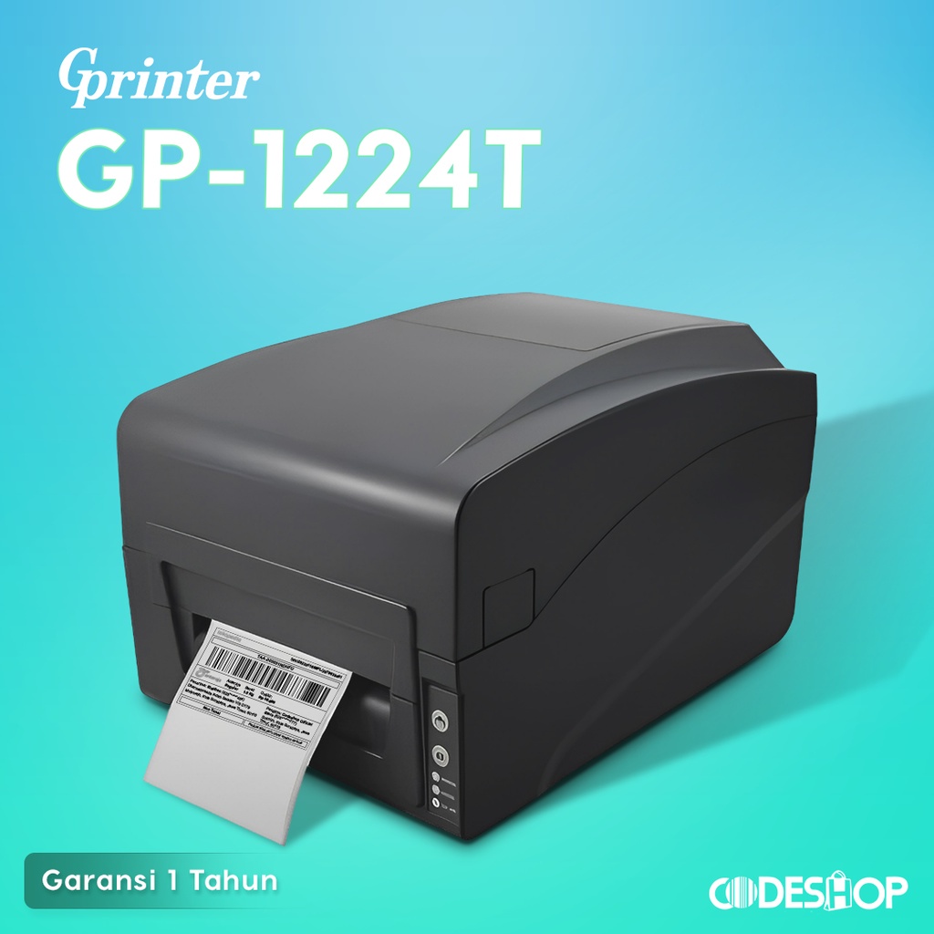 Gprinter 1224T | Printer Barcode Direct Thermal Transfer