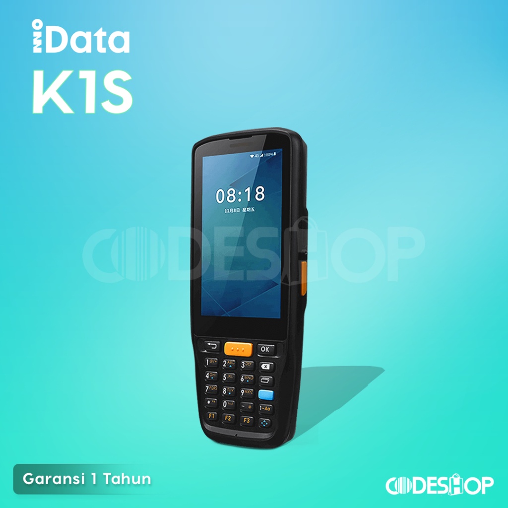 BARCODE SCANNER PORTABLE IDATA K1S - I-DATA K1 2 DIMENSI PDT SCANNER IDATA