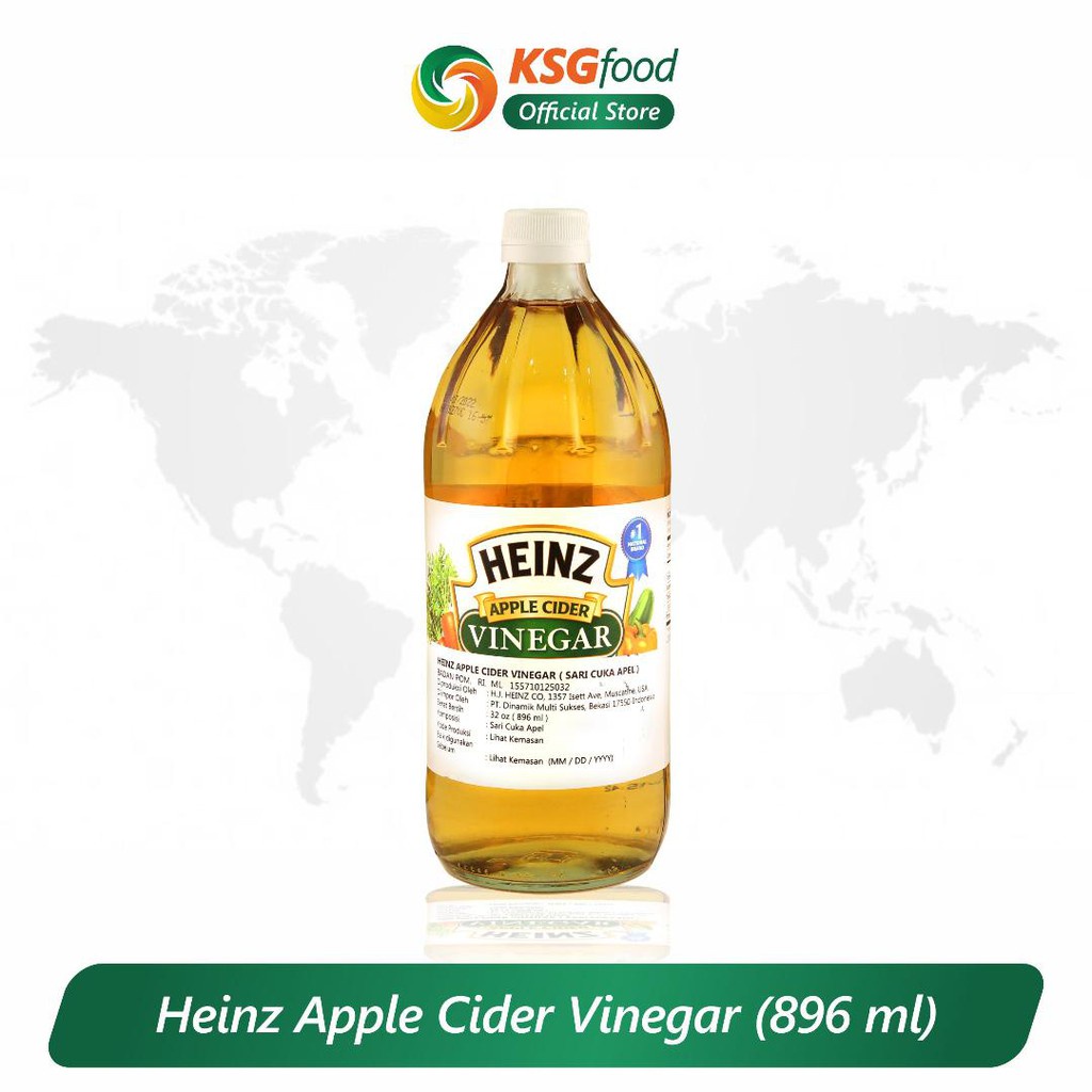 

Cider Vinegar Heinz 32Oz/Cuka Apel 946Ml