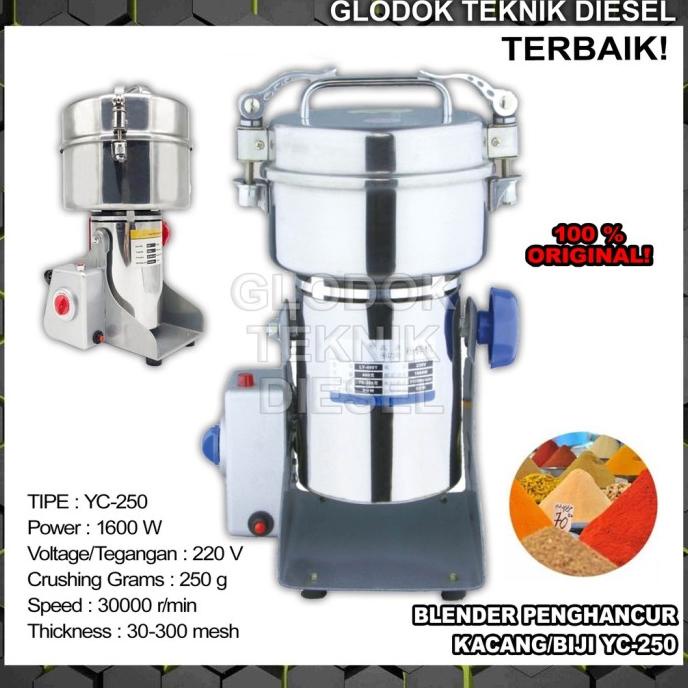 Mesin Blender Penggiling Bubuk Tepung Penghancur Obat Biji Kacang Yc