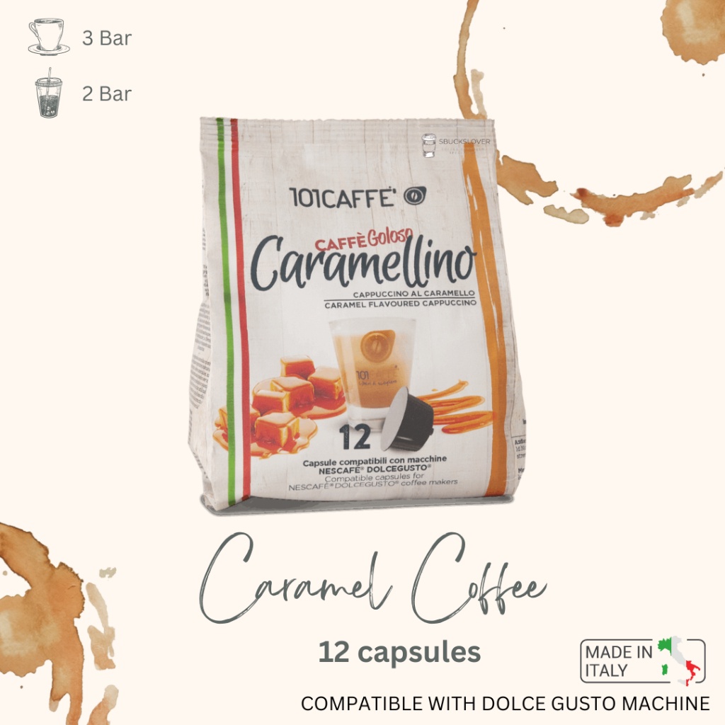 

Dolce Gusto Capsules - Caramellino Coffee (Made In Italy)