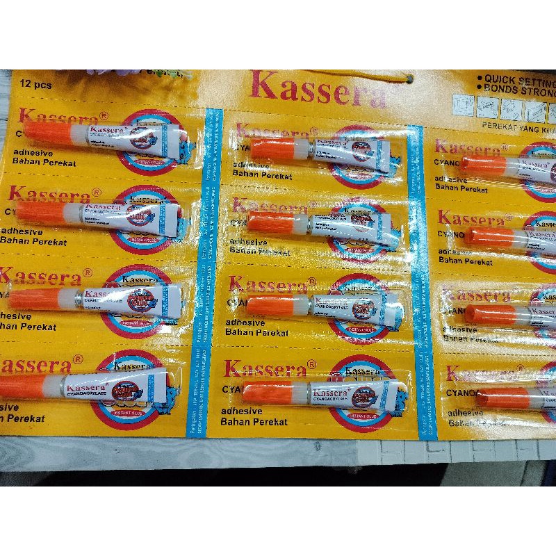 

LEM POWER GLUE/KASSERA-12PCS