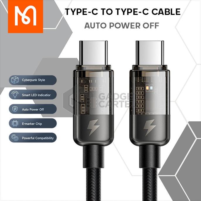 MCDODO CA-2840 KABEL AUTO POWER OFF PD TO TYPE-C SUPER FAST CHARGING