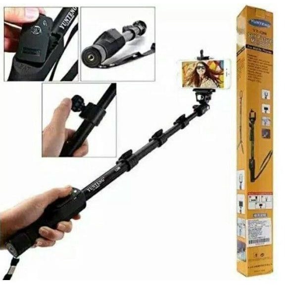 Tongsis Yunteng YT1288 Original Tongsis Remote Bluetooth YT-1288