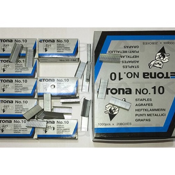 

(I0☑/S➸] 20 pak staples etona no 10 harga distributor/ terviral.