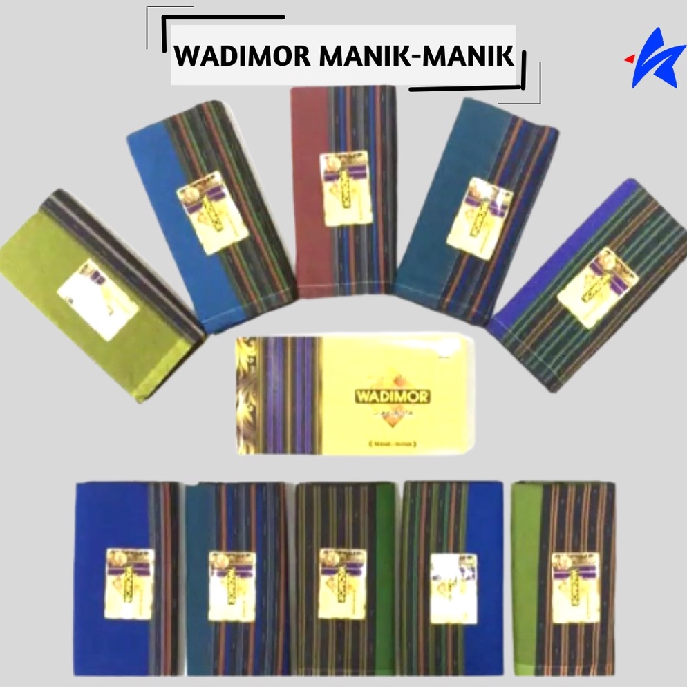 TrxVv2V6 Sarung WADIMOR Motif MANIK-MANIK Terbaru MURAH GROSIR & ECER ֍ SSELLER ֍