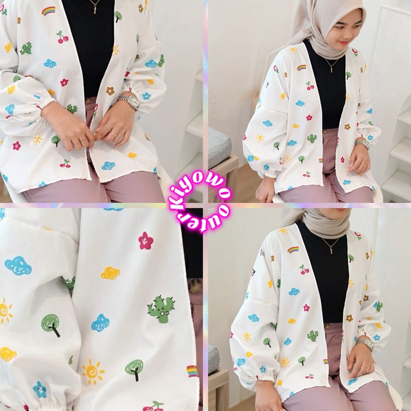 (L-Cご㊚Z] GFS KIYOWO OUTER/ paling.laris.