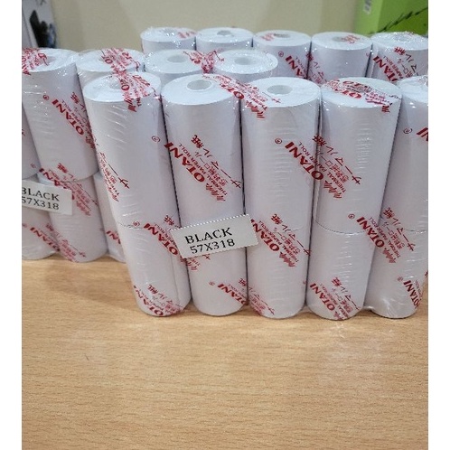 

[O-C✉✔F) Kertas Thermal Roll Otani coreless 57x31 berisi 10 roll/ berkualitas!