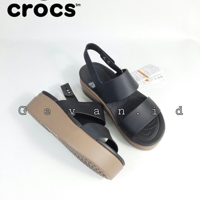 Crocs Broklyn Wedges/Sepatu Sandal Crocs/Crocs Wanita Original