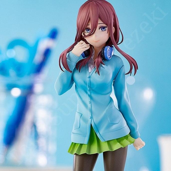 Miku Nakano Gotoubun Figure Girl Boneka Anime The Quintessential Doll