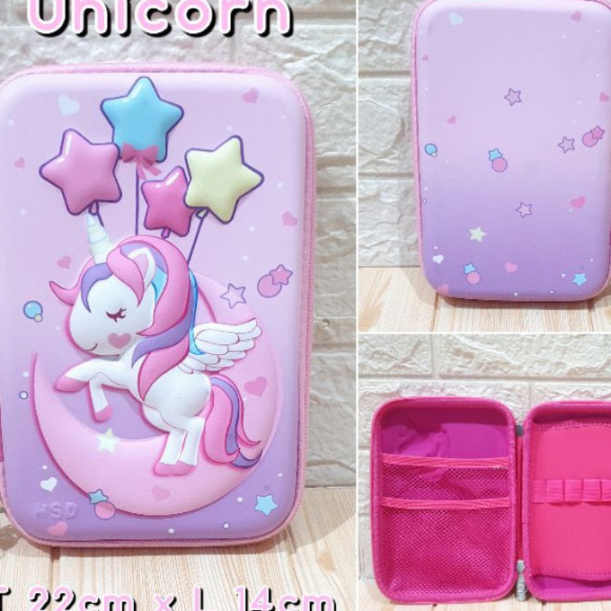 

[MY✔.L♥) AS Kotak tempat pensil hardcase Anak-anak Timbul 2D/3D bahan Importtrendiing.