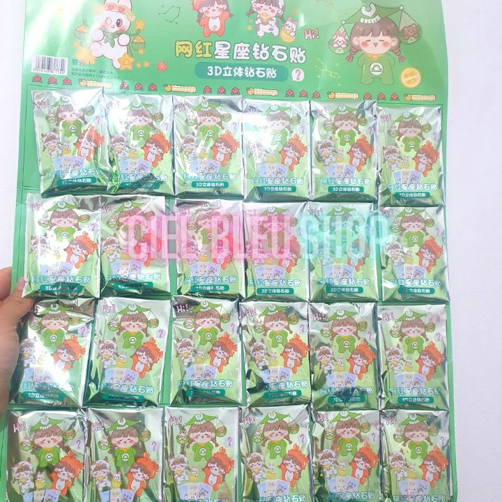 

(✓ T♫RS> 24 PCS STIKER DIAMOND MANIK MOMO LEMBARAN / STIKER VIRAL TERMURAH/ terrviral..