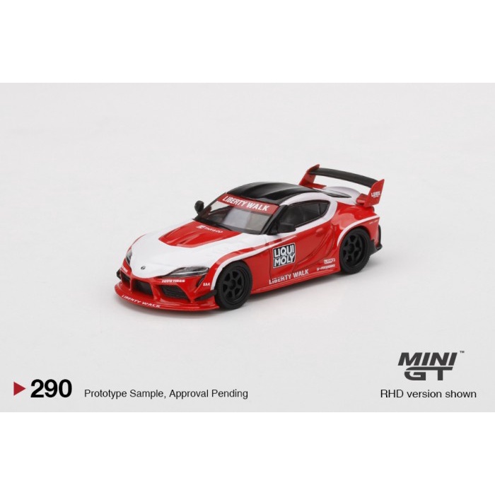 DISKON SPESIAL MINI GT 290 LB WORKS TOYOTA GR SUPRA LIQUI MOLY TERBARU