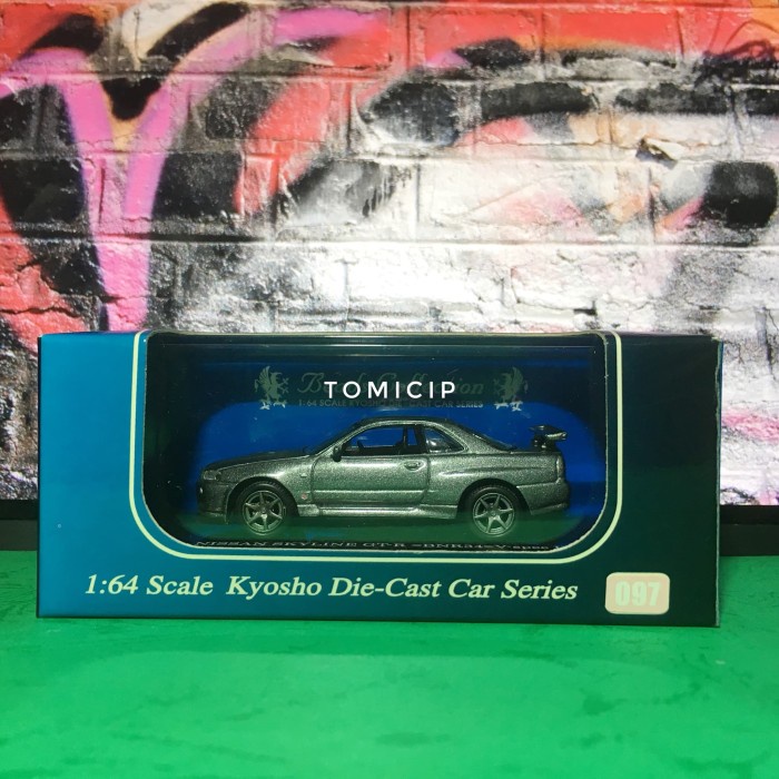 FLASH SALE KYOSHO BEADS NISSAN SKYLINE BNR34 B-SPEC II SILVER TERBARU