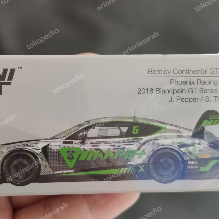 FLASH SALE MGT MINI BENTLEY CONTINENTAL GT3 AAPE BLANCPAIN GT SILVER GT MINIGT TERBARU