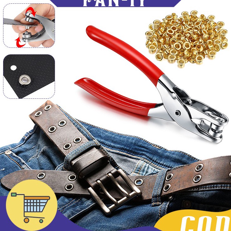 ・ 0 Tang Eyelet / Tang Eyelet Mata Ayam / Dengan 100pcs 4.5 mm Eyelet Promo¯