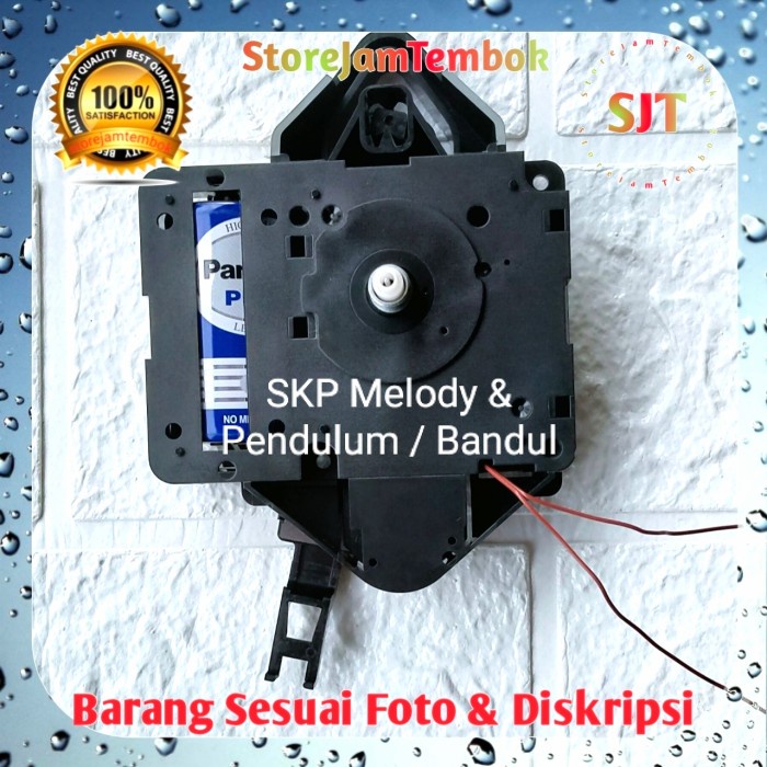 Mesin Jam Dinding Seiko Skp Melody / Bell & Pendulum ( Batre Tipe ) Bestseller Jam Dinding