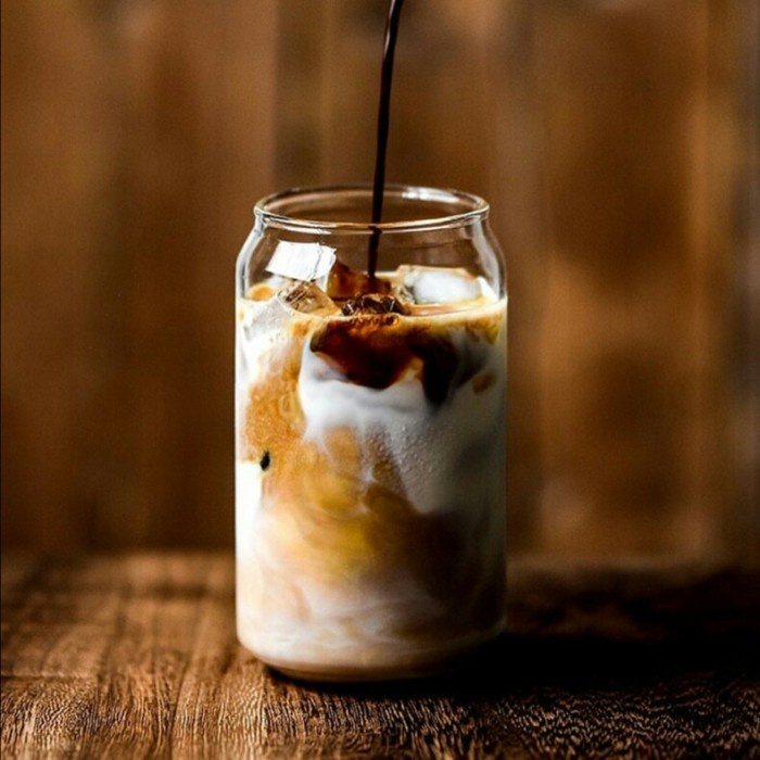 Terlaris Arcoroc Beer Can/Can Beer Glass/Can Shape Glass/Coffee Glass/Glass