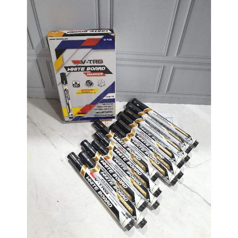 

[CODE BARANG 248SDE] spidol WHITEBOARD (1box=12pc)/marker whiteboard/spidol papan tulis YJI