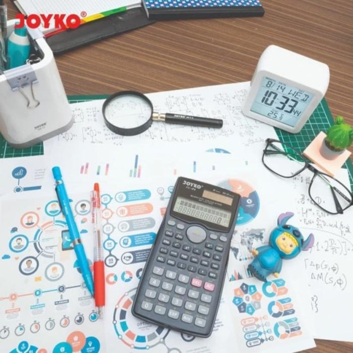 

Scientific Calculator / Kalkulator Ilmiah Joyko Cc-25 / 401 Functions