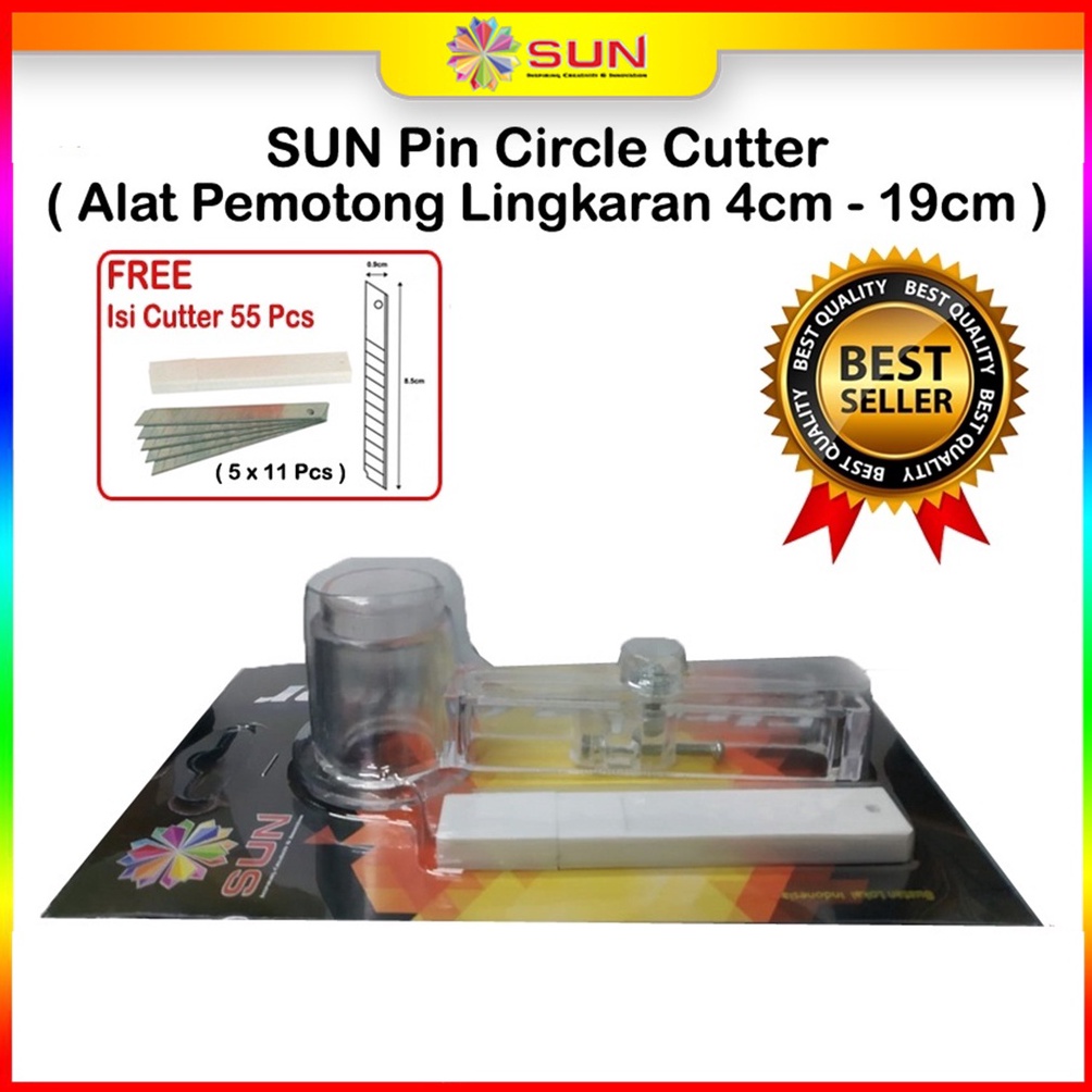 

julx -27 Circle Cutter Premium 8 cm - 32 cm / 4 cm - 19 cm Pisau Alat Potong Kertas Sticker Bulat / Lingkaran / Bundar Kualitas Eksport (bisa potong sticker bontax camel, photo glossy sticker, kertas foto, HVS, Inkjet, Art paper, Duplex, Vinyl, Silky) 302