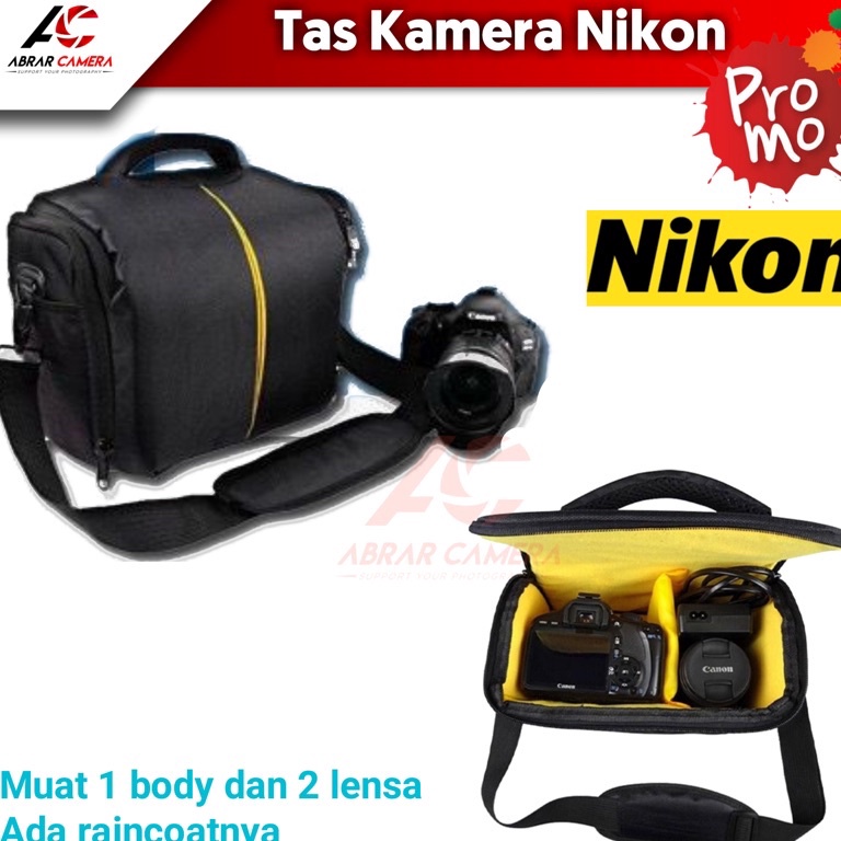 96 Tas Kamera Nikon D3000 D3100 D3200 D3300 D3400 D3500 D5100 D5200 D5300 D5500 D5600 D5 D7000 D7200