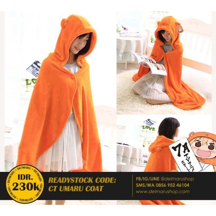 JUBAH COSPLAY KOSTUM HIMOUTO UMARU CHAN ANIME KAWAII LUCU