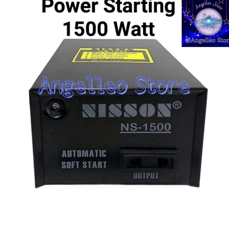 ` GM Power Starting~Auto Start Inverator~NISSON~NS-1500~1500Watt~240VAC v Premium Pasti Murah.