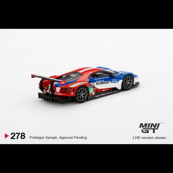 HOT SALE MINIGT 1/64 DIECAST FORD GT LMGTE PRO #68 2016 (SETIR KIRI) TERLARIS