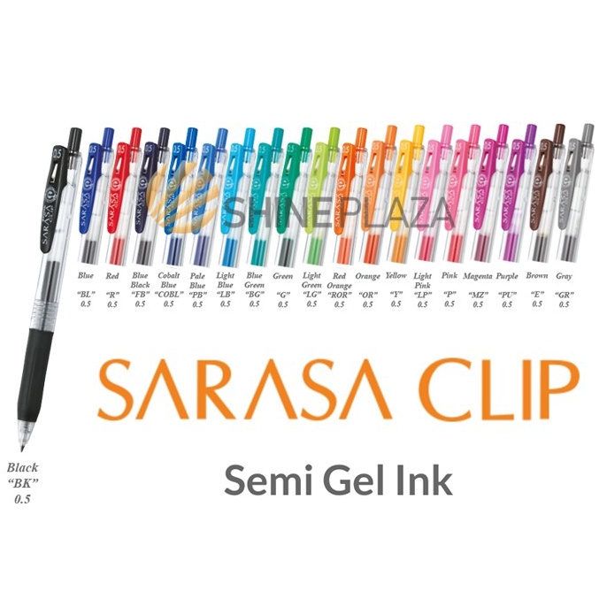 

ggmh -54 Zebra Pulpen Gel Sarasa 0.5mm - Bolpen Pena Zebra Sarasa Clip Pen 0,5 Banyak Dicari