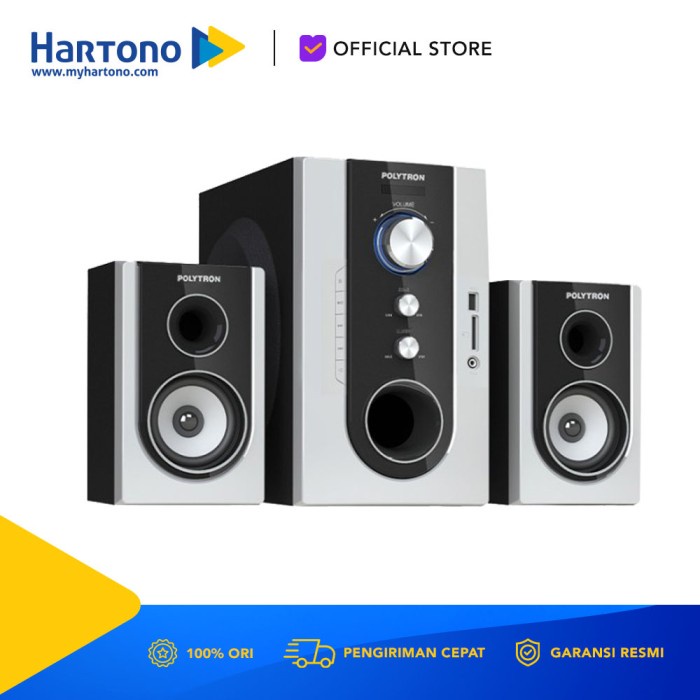 Terlaris Polytron Multimedia Speaker Pma 9320/W / Pma9320/W