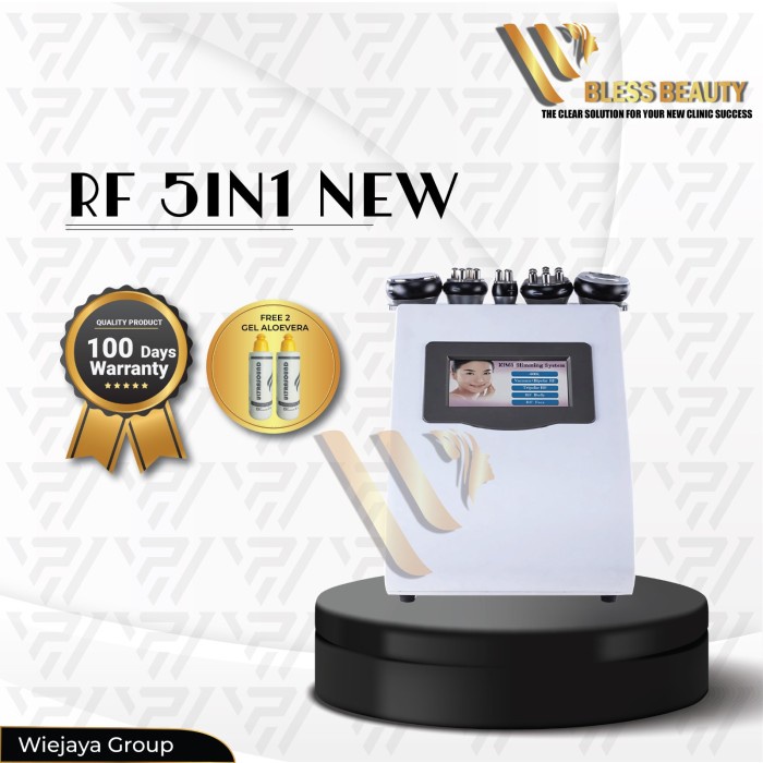 Bestseller Alat Pelangsing Rf 5In1 Alat Rf Wajah Pelangsing Badan Alat Rf Slimming Machine + 40K