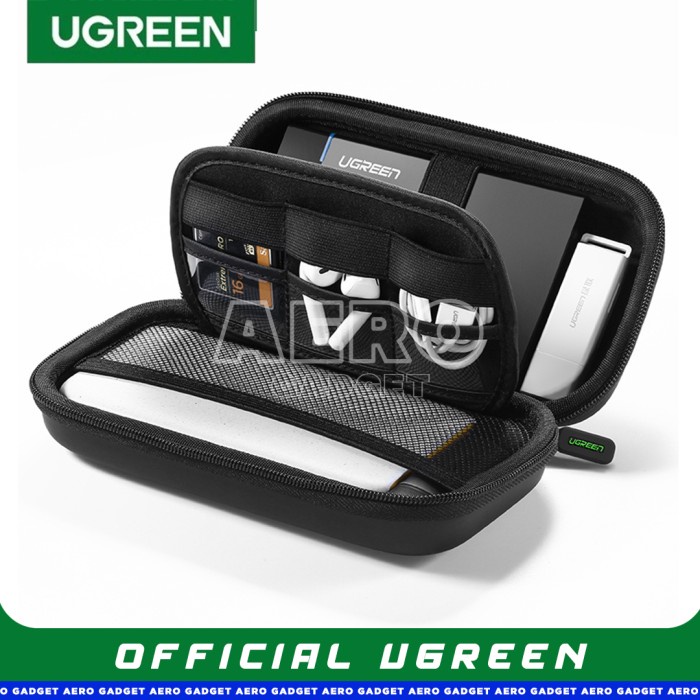 Terlaris Ugreen Hardisk Pouch Case Storage Travel Sarung Hdd Hard Case 40707