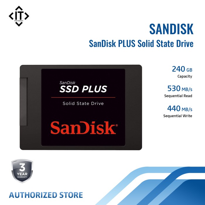 Sandisk Ssd Plus 240Gb